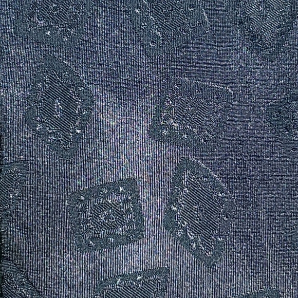 Textured pattern navy blue tie NEW - Picture 6 of 6